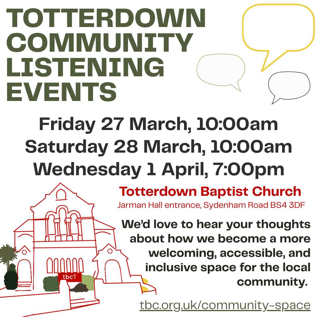 Totterdown Community Listening Event